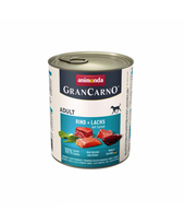 Animonda Grancarno konservai šunims su jautiena, lašiša ir špinatais (6 x 800g)