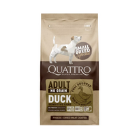 Quattro SB sausas suaugusių mažų veislių šunų pašaras su antiena 1,5 - 7 kg 1.5kg
