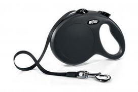 FLEXI CLASSIC L AUTOMATINIS JUOSTELINIS PAVADĖLIS 50kg 5m Juoda