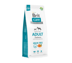 Brit Care Grain-free Adult Salmon sausas maistas šunims su lašiša 1kg. - 12kg. 1 kg