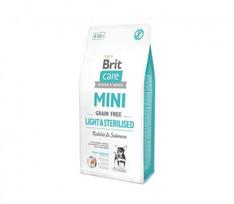 Brit Care Mini Light&Sterilised sausas maistas mažų veislių šunims 400g. - 2kg. 2 kg