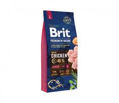 Brit Premium By Nature Junior L sausas maistas šunims 15kg. 15 kg