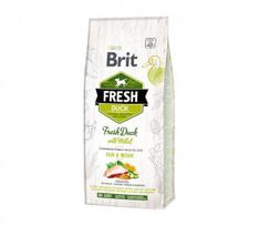 Brit Fresh Duck with Millet Active Run&Work sausas maistas šunims 2,5kg. - 12kg. 12 kg