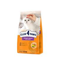 CLUB 4 PAWS PREMIUM "ŠLAPIMO SISTEMOS SVEIKATOS PALAIKYMAS". PILNAVERTIS SAUSAS MAISTAS SUAU- GUSIOMS KATĖMS 300g. - 14kg. 2 kg