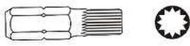 JONNESWAY KOŃCÓWKA SPLINE M6 x 75mm 6-kąt. 10mm