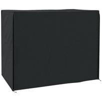 Lauko supynių uždangalas Outsunny 220x125x172cm., juodos spalvos