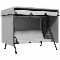 Lauko supynių uždangalas Outsunny 215x155x150cm., pilkos spalvos