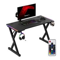 Kompiuterinių žaidimų stalas Huzaro Hero 2.3 RGB, 131 × 11 × 77 cm