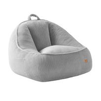 Pufas Mark Adler Comfy 4.0, su atlošu, 23 × 43 × 43 cm