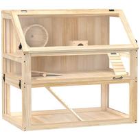 Žiurkėnų narvas, 3 lygių, 80 × 50 × 76 cm