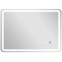 Vonios veidrodis, LED, Bluetooth, Sidabrinis, 50 × 70 × 3,5 cm
