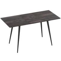 Ištraukiamas valgomojo stalas, 6–8 žmonėms, Pilkas, 160 × 75 × 77 cm
