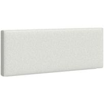 Lovos galvūgalis 83D-153V01BG, Sieninis, Balta, 160 × 60 × 10 cm