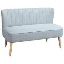 Dvivietė sofa, 2 vietos, Žalia, 117 × 77 × 56,5 cm