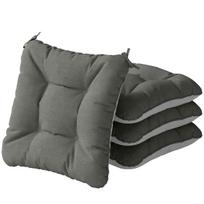 Lauko sėdynių pagalvėlės, 4 vnt, 39,5 × 39,5 × 10 cm