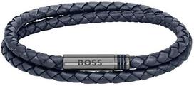 Hugo Boss Stilinga odinė dviguba apyrankė 1580494