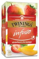 Vaisinė arbata TWININGS Strawberry&Mango, 20x2g, VZTNOB450_07086