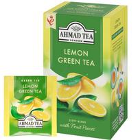 Arbata AHMAD ALU GREEN LEMON TEA, 20 vokelių, VZTAHM054881007535