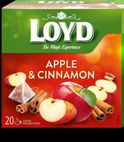 Vaisinė arbata LOYD, obuolių ir cinamono, VZTLOY5900396033659