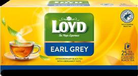 Juodoji arbata LOYD Earl Grey, 25 x 2 g, BLTLOY5900396033949