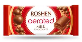 Pieniškas šokoladas ROSHEN, korėtas, 80 g, CHHRSH4823077626227