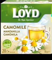 Žolelių arbata LOYD, ramunėlių skonio, 20 x, VZTLOY5900396023865