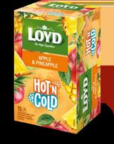 Vaisinis arbatos gėrimas LOYD HOT&COLD, VZTLOY5900396036322