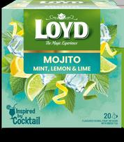 Vaisinė arbata LOYD, mojito skonio, 20 x, VZTLOY5900396037381