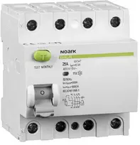 NOARK Ex9L-N 4P 40A 30mA RCCB Type AC liekamosios srovės grandinės pertraukiklis 6kA
