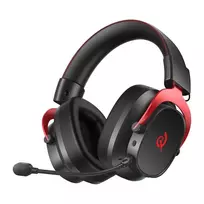 QCY Heroad VT200 Gaming Headphones (Black and Red)