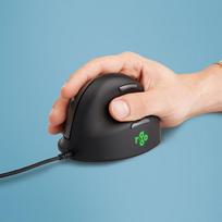 R-GO ERGONOMIC MOUSE HE BREAK S - MALL WIRED BLACK