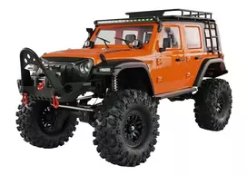 Amewi AMXRock Crosstrail Crawler 4WD 1:10 ARTR oranžinis-metalinis