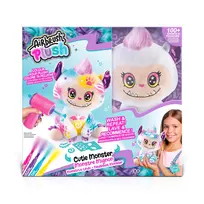 AIRBRUSH PLUSH Rinkinys su aerografu „Cutie Monster“, 25 cm