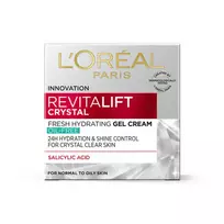 L'Oreal Paris, Revitalift Crystal, Hydrating, Gel Cream, For Face & Neck, 50 ml