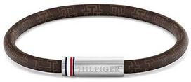 Tommy Hilfiger Vyriška ruda apyrankė iš dirbtinės odos Printed Cord 2790703