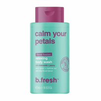 b.fresh Calm Your Petals Relaxing Body Wash Atpalaiduojantis kūno prausiklis 473ml