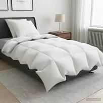 90% žąsies pūkų antklodės komplektas FULDA 3 vnt. 135 x 220 cm