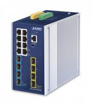Switch Planet Planet Tsn-6325-8T4S4X IP30 Din-bėgelio pramoninis L3 (TSN63258T4S4X) | TSN-6325-8T4S4X | 4711605286787