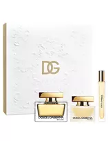 Dolce&Gabbana Set Dolce & Gabbana: The One, Eau De Parfum, For Women, 75 ml + The One, Hair Scented Mist, For Women, 30 ml + The One, Eau De Parfum, For Women, 10 ml