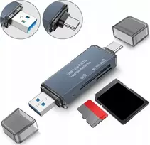 Usorteret Skaitytuvas Zenwire Skaitytuvas Kart Pamięci SD USB 3.0 USB-C Adapteris 4w1 SD + MICRO SD TF 5Gb/s do 2TB