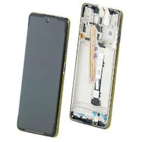Ekranas tinkantis Xiaomi Poco X3 Pro/X3/X3 NFC su lietimui jautriu stikliuku ir rėmeliu Phantom Black/Tarnish (service pack)