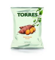 Saldžių bulvių traškučiai TORRES, 90g, TTTTOL8426944600014