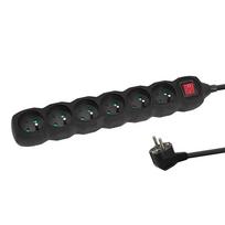 Esperanza ELK217K Power strip 6GN/1,5M Black, PSTESPELK217K