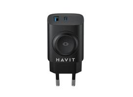 Havit UC132 EU - GaN 22 W dual-port charger with, PCHHVTUC132_EU