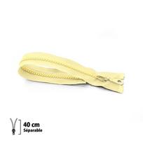 Fermeture éclair Z54 - moulée 6mm Séparable - 40 cm - 7154610040