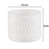 Flower Pot Round Planters Succulents Plant Pot Office Desktop Balcony Home Garden Decoration Outdoor Potted balta