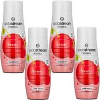 "SodaStream" vyšnių sirupas be cukraus 440ml x4