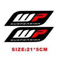 Motorcycle Front Fork Stickers Motocross Waterproof Fork Decal for Showa KYB WP Shocks Cool Vinyl Durable Suspension Decals red