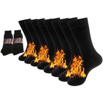 Termo kojinės unisex NovForth, juodos, 4 poros, 43-45