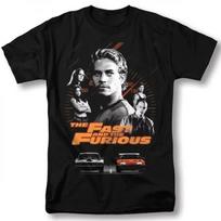 Men's Fast and Furious Retro Graphic unisex T-Shirt- Black Vintage High-end Luxury Unisex Style Both of Men and Women S įvairiaspalvis